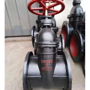 Industrial 8 Inch Ductile Iron Gate Valve with Metal Seal and ANSI Flanged Connection