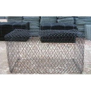 Custom 3300mm Galvanized Wire Hexagonal Mesh Machine 3*1*1m Gabion Basket