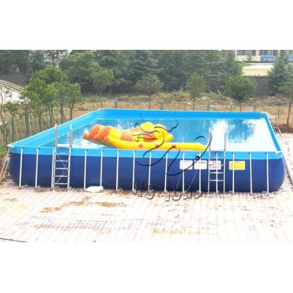 hot pvc custom steel frame pool, inflatable pool