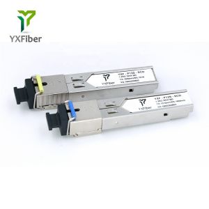 China 1550nm 1000base-Bx 1.25G Copper Fiber Optic Transceiver Module on sale