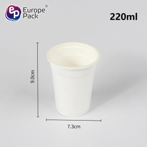 Cheap Microwave Disposable Plastic Party Cups Biodegradable Coffee Cup Cornstarch for sale