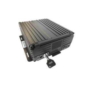 SD Card 4 Channel Vehicle DVR , Motion Detect Mobile Digital Video Recorder