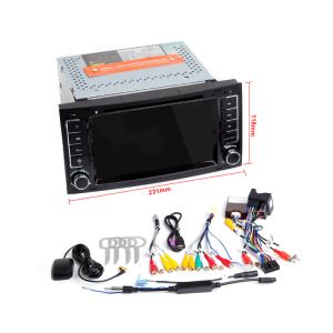 Double Din Car Stereo With Backup Camera And Gps For VW / Volkswagen