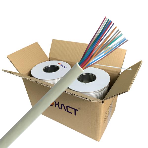 Quality 0.22mm2 Shielded Stranded CCAM LSOH CPR Eca Alarm Cable made with PVC Insulation wholesale