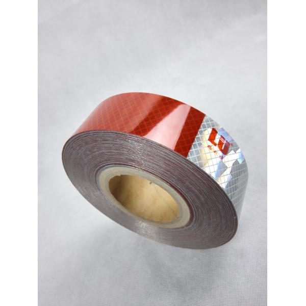 Quality Super High Reflection Metalized Prismatic Conspicuity Tape For Vehicle wholesale