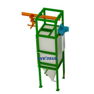 Carbon Steel Bag Dump Station 1 - 3T Lifting Capacity Bulk Bag Unloading Station