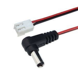 China Custom OEM DC Barrel Jack to JST XH 2 Pin 2.54 Pitch Power Cable on sale