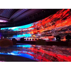 P3.91 Indoor Led Smd 2121 Curved Flexible Led Rental Display