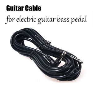 1M 3M 5M Durable 90 Degree Angle to Straight 6.35mm 1/4 TS Jack Instrument Patch