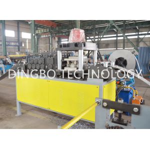 Shelf Rack Upright Forming Machine With Hydraulic Punching Galvanized Steel 1.2