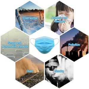Protective Disposable Medical Face Mask Hygiene Face Mask Three Layers