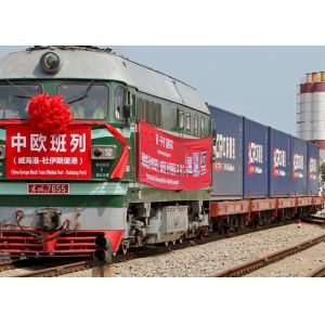 China Commercial Freight Train Shipping High Efficiency With Door To Door Service on sale