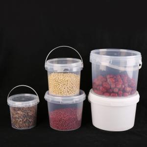 China Food Storage Plastic Bucket 0.2L-20L CAS/FDA/SGS/ISO9001 Certified on sale