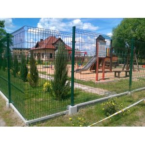 Steel Garden Fence Galvanized Fencing Wire Panels for Commercial Properties