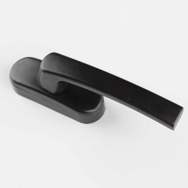 Quality Custom Locking Aluminium Casement Window Sliding Accessories with Powder Coated L Handle wholesale