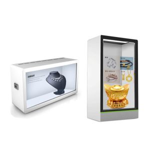 43 Inch TFT IPS Transparent Lcd Panel Advertising Monitor Showcase