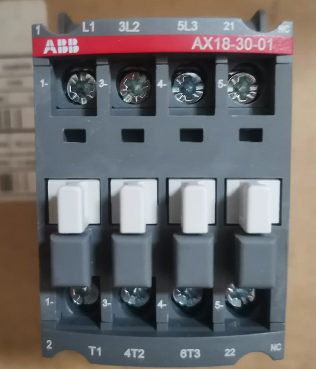 Cheap AX18-30-01-84 ABB Ac contactor Compact AC control solution Small and medium sized motors load control for sale