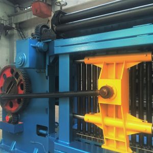 165m/Min Hard Wearing 60x80mm Gabion Machine PLC Control