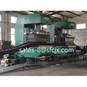 Frame Rubber Sidewallbelt Vulcanizing Press Machine With Auxiliary Roller