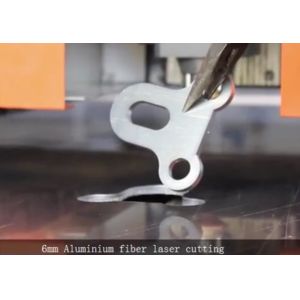 6mm Aluminum Laser Cutting Machine With Servo Motors On Ball Screw Drive