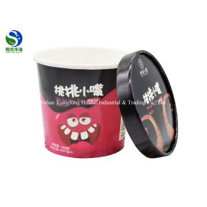 Biodegradable Kraft Paper Disposable Salad Soup Bowls with Lid