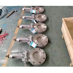 PZ73H metal seal knife gate valve according to JIS standard