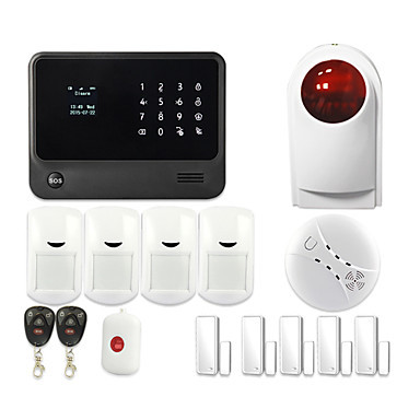 Quality Wireless Automated Alarm System , Multifunction Smart House Security System wholesale