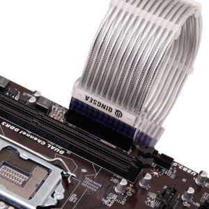 ATX Computer Power Supply Sleeved Extension Cable Kits 24pin 4+4pin 6+2pin for