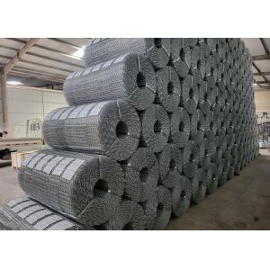 4Rolls/Bundle Galvanized Pipe Coating Welded Mesh For Chemical Processing