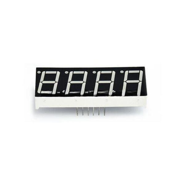 Quality Red Color Epaper Oled Display Module 4 Digits 7 Segment wholesale