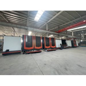 Automatic Gas Filling Online Double Glazing Glass Processing Line Insulating