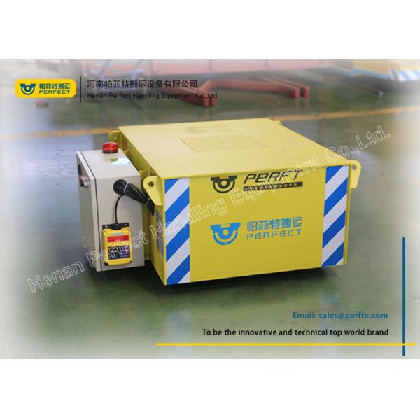 Quality Motorized Transfer Trolley / Industrial Material Handling Carts Improved Efficiency wholesale