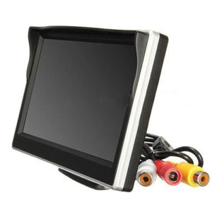China 5 Inch Car TFT LCD Monitor Car Reversing Parking Monitor With 2 Video Input on sale China 5 Inch Car TFT LCD Monitor Car Reversing Parking Monitor With 2 Video Input on sale