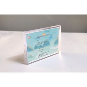 Multiple Size Digital Frame Clear Acrylic Photo Frame For Decoration