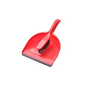 Soft Bristle Clip On Dustpan Brush Set