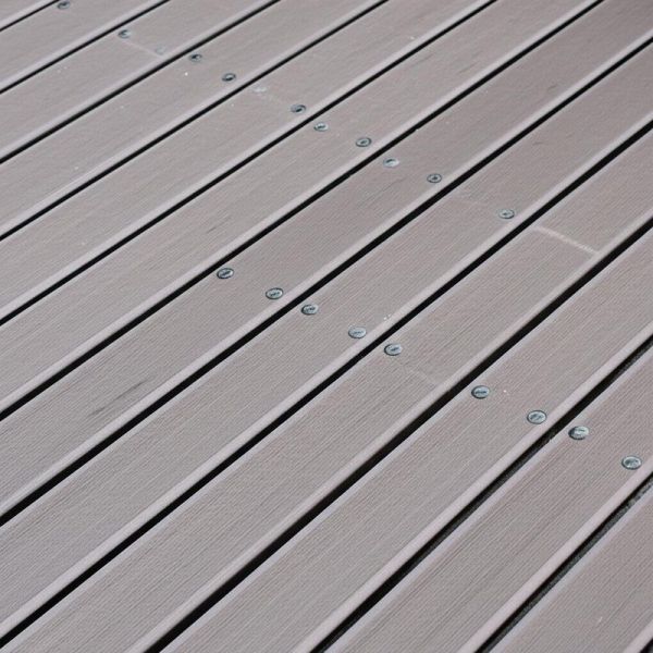 Uv Resistant Composite Lumber Decking Boards Fireproof Designed for Commercial