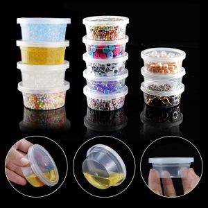 Small Plastic Containers With Lids 50 Pack Slime Containers With Lids，Containers