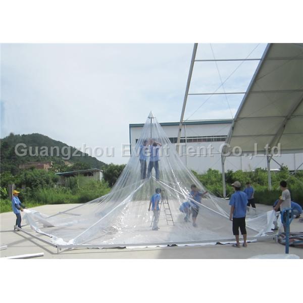 Pagoda / gazeboTent With Transparent white skin, Party Canopy Tent For Wedding