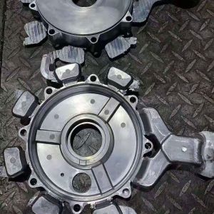 Small Bicycle Cast Aluminum Parts Railing High Pressure Surface Finish