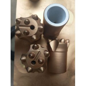 12 Degree 32mm Tapered Chisel Drill Bit For Small Hole Rock Drilling Tools with