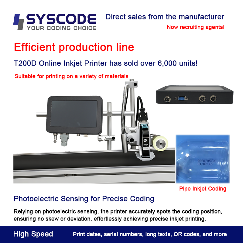 Industrial TIJ Printer | HP TIJ 2.5 Tech, 3-Second Ink Change, Low Maintenance