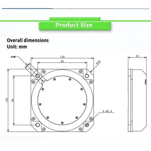 Customized Support OEM Fiber Optic Gyroscope UNIVO UBTP1300Y for High-
