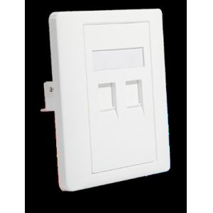 Unshielded CAT6 RJ45 Socket with 23% Lower EMI and 50μm Gold Plating for