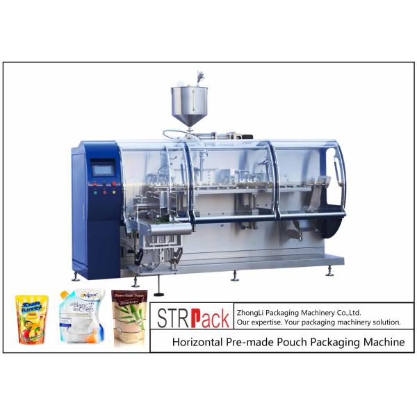 Quality Electric Powder Pouch Packing Machine / High Accuracy Paste Packaging Machine  wholesale