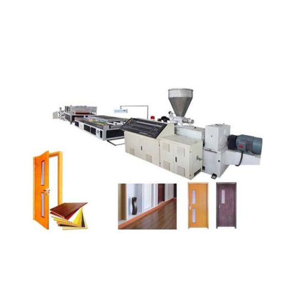 Quality PVC WPC Foam Board Machine , Wood Plastic Double Screw Extruder wholesale