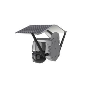 4G Solar CCTV Camera Hi3518E SoC Speaker Wide View Angle 120 Degree