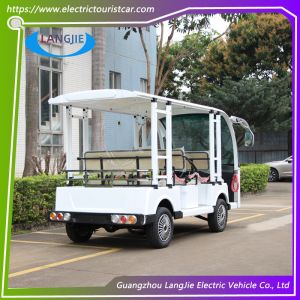 8 Seats Electric Passenger Bus 48V/5KW Bus Seat With Bucket AC Motor Controller