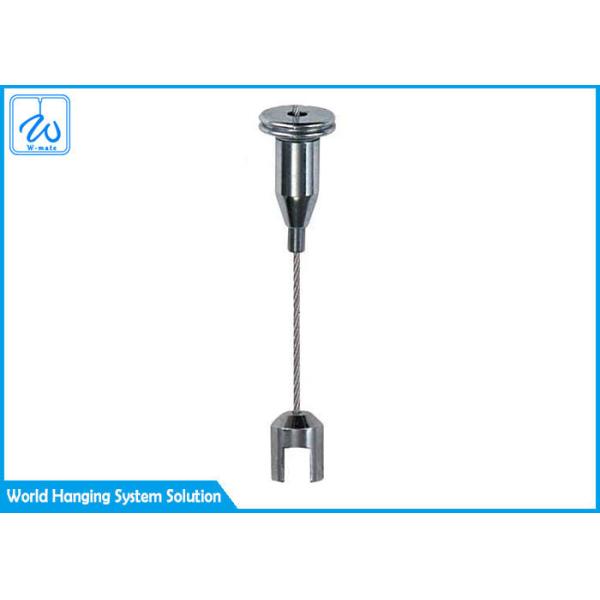 Quality Glassware / Cable Picture Hanging System Brass Material Customized Length wholesale