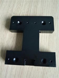 Cheap Custom Black Anodized Aluminum CNC Milling Machined Part High Precision CNC turning Enclosures for sale