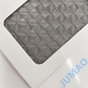 Contemporary Doors Metal Mesh Artwork With 20% Light Transmission